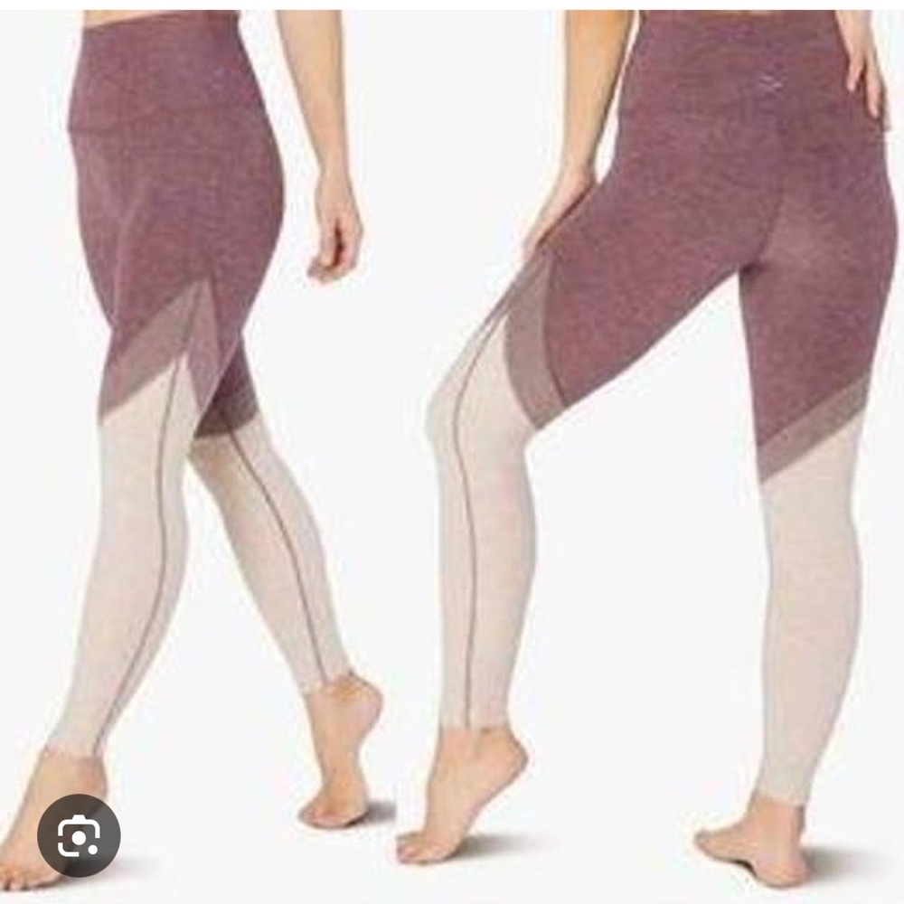 Beyond Yoga Spacedye Tri Panel Midi Legging Size XS